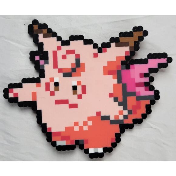 Clefable Menu Sprite Pokemon Perler - Picture 1 of 2